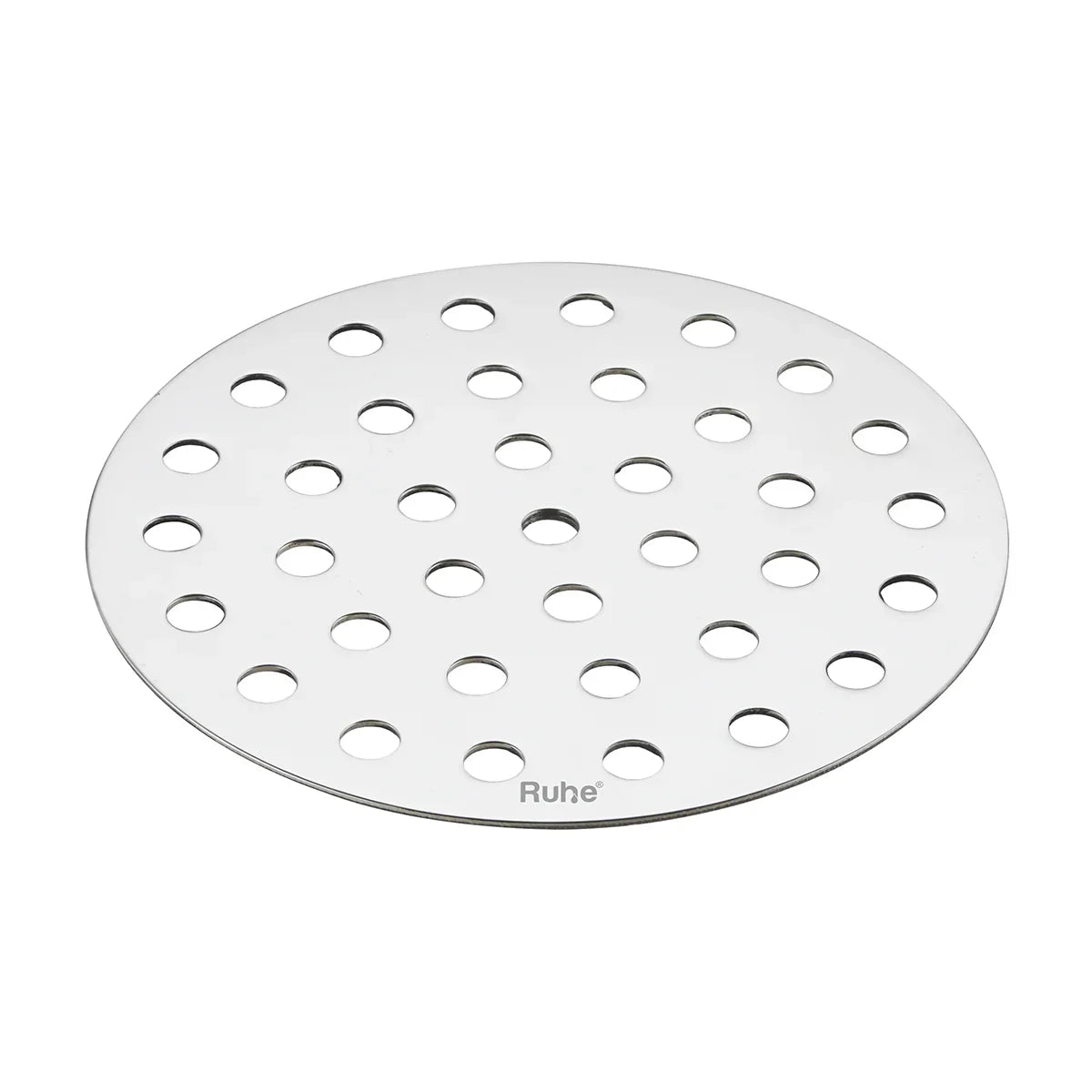 Plain Polka Round Floor Drain (4 Inches) (Pack of 4) - by Ruhe