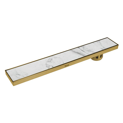 Tile-Insert Shower Drain Channel (5 Inches)