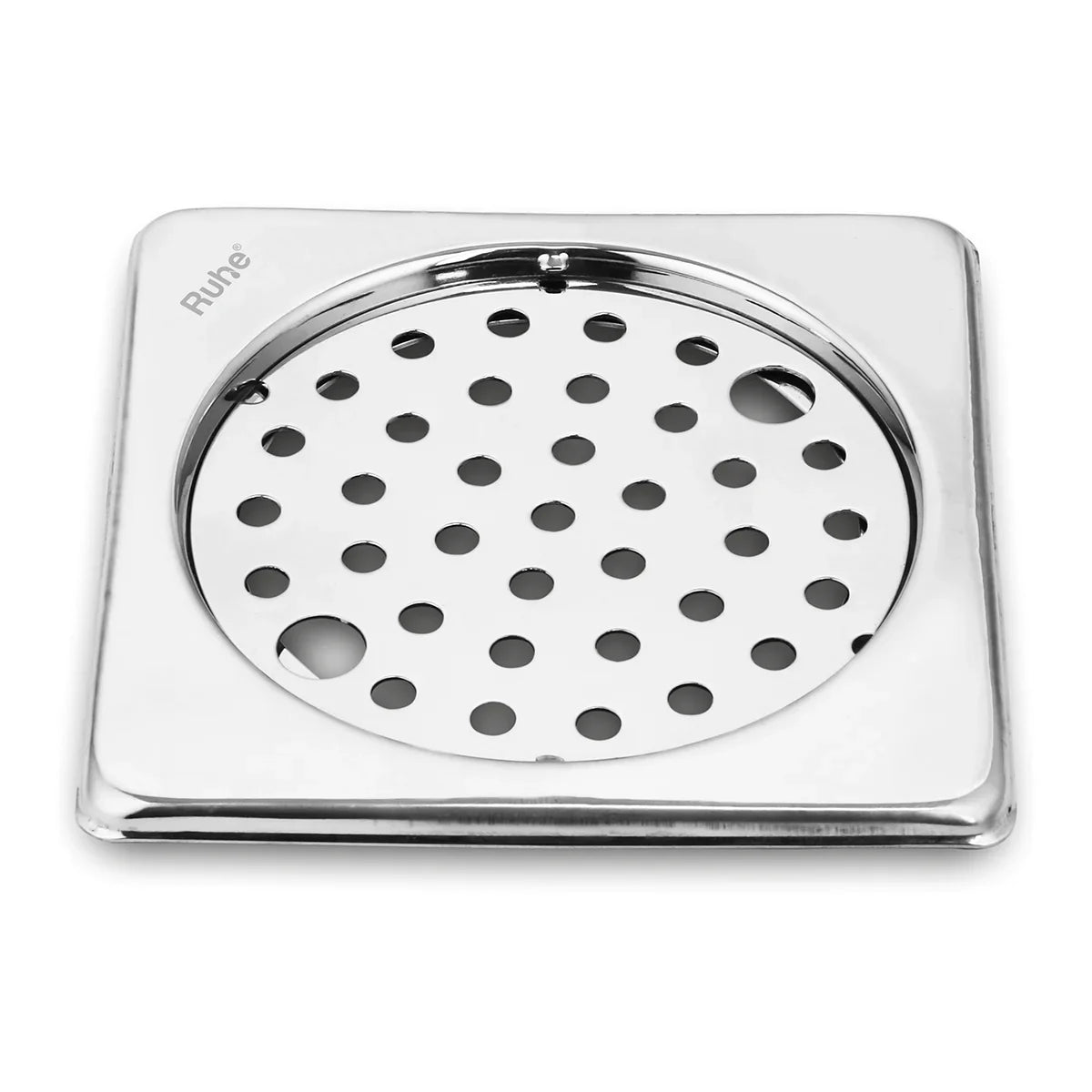 Plain Neon with Collar Square Floor Drain (5 x 5 inches) with Lock