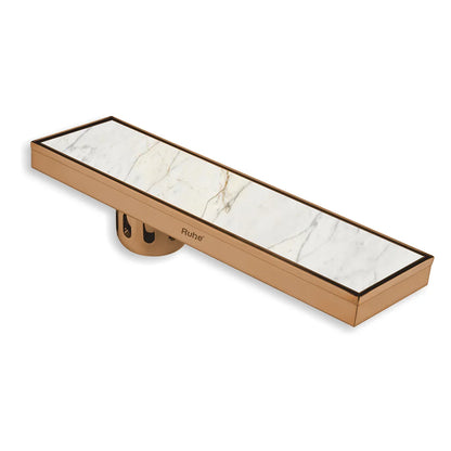 Vertical Shower Drain Channel (4 Inches)