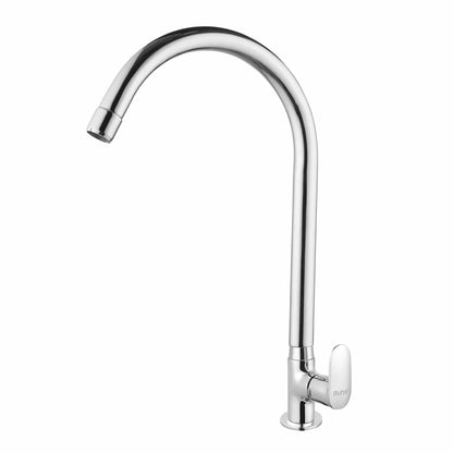 Demure Deck Mount Wash Basin Tap with Swivel Spout