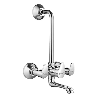 Vela Wall Mixer Tap with L Bend