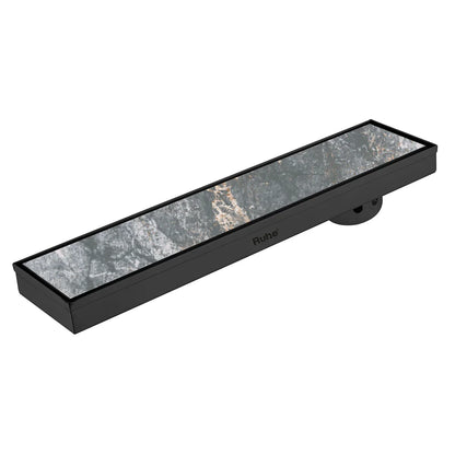 Tile-Insert Shower Drain Channel (4 Inches)