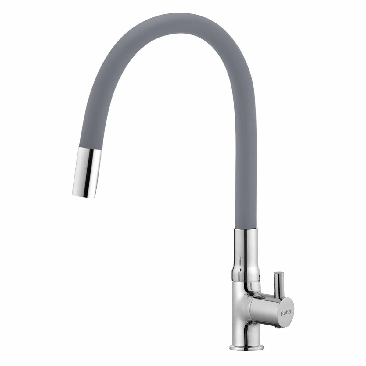 Kara Deck Mount Wash Basin Tap with Coloured Flexible Silicone Spout