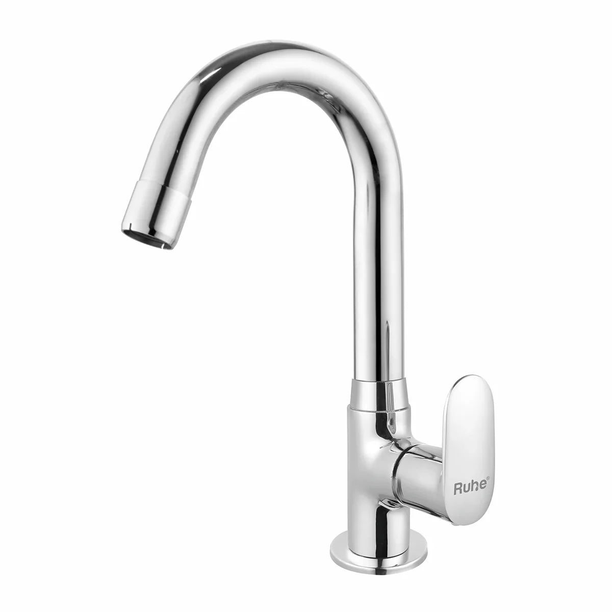 Demure Deck Mount Wash Basin Tap with Swivel Spout