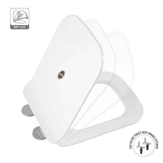 UF Square Toilet Seat Cover (Soft Close) - by Ruhe