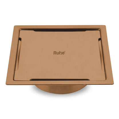 Diamond Square Flat Cut Floor Drain