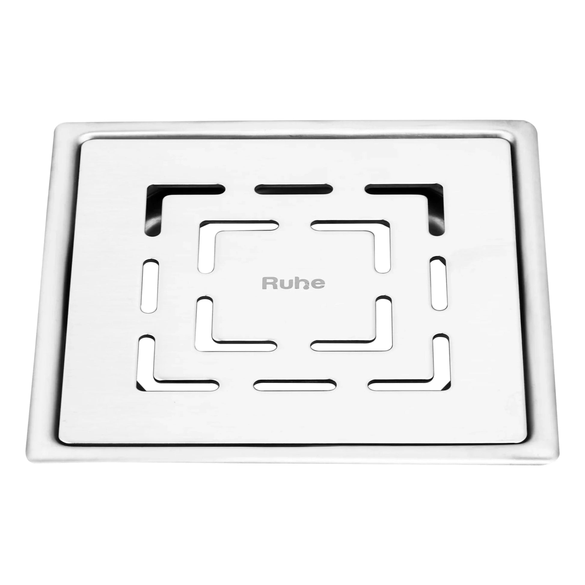 Jupiter Square Premium Flat Cut Floor Drain (6 x 6 Inches)