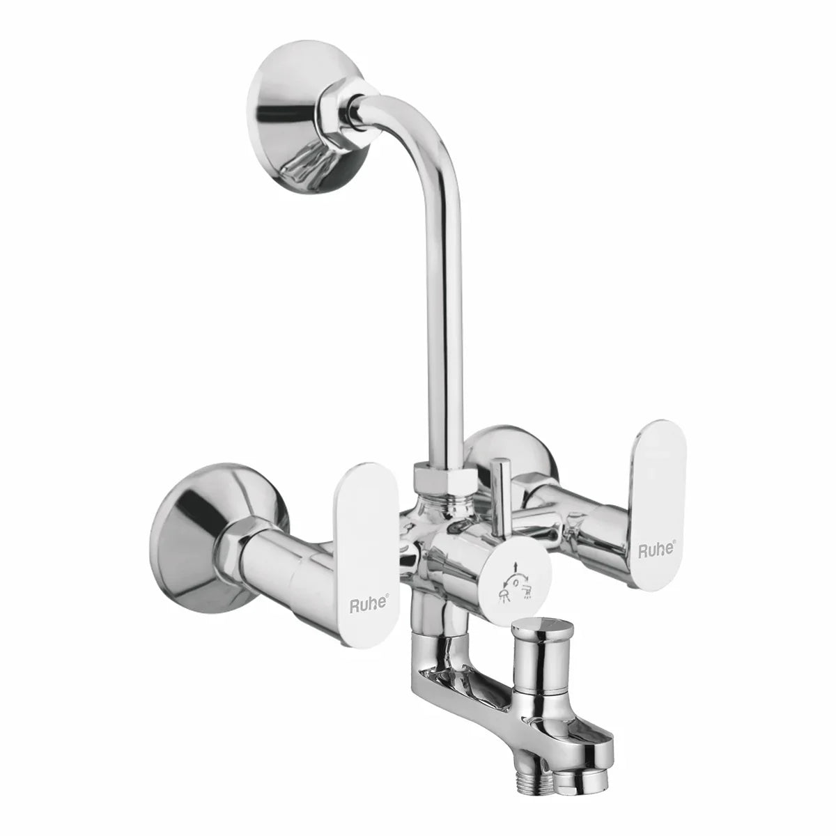 Demure 3-in-1 Wall Mixer Tap - by Ruhe
