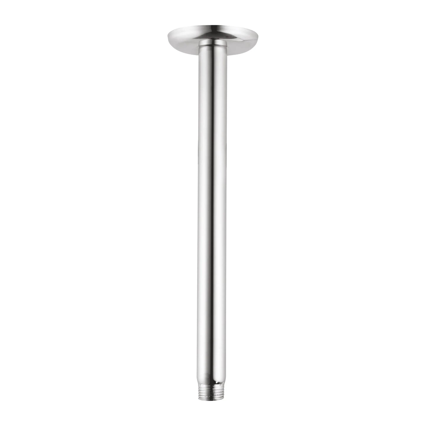 Round Ceiling Shower Arm (8 Inches) with Flange
