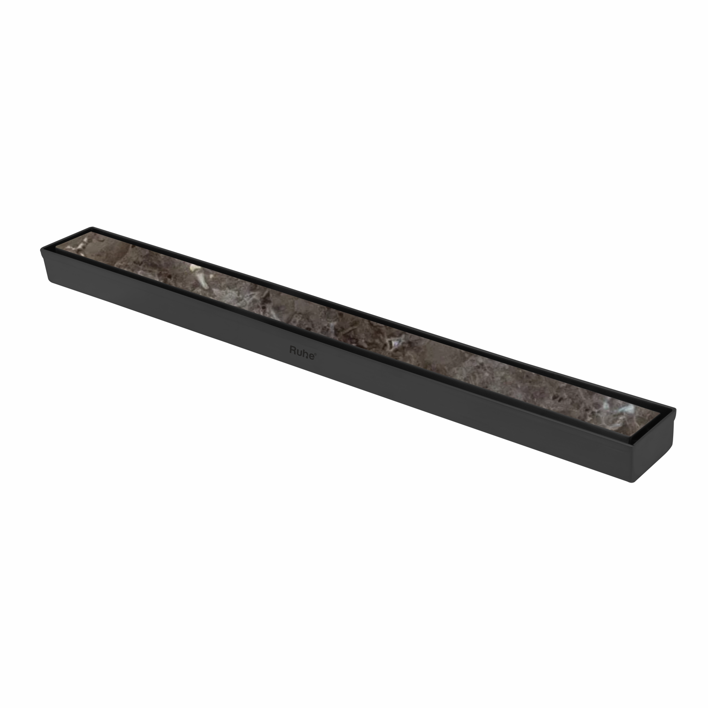 Marble-Insert Shower Drain Channel Coloured (2 Inches)
