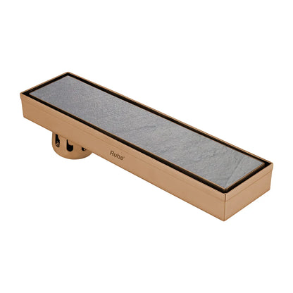 Tile-Insert Shower Drain Channel (3 Inches)