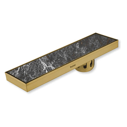 Tile-Insert Shower Drain Channel (4 Inches)