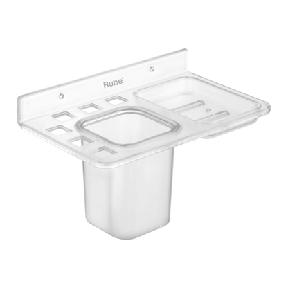 3 in 1 Tumbler, Toothbrush Holder, Soap Dish - by Ruhe - Ruhe