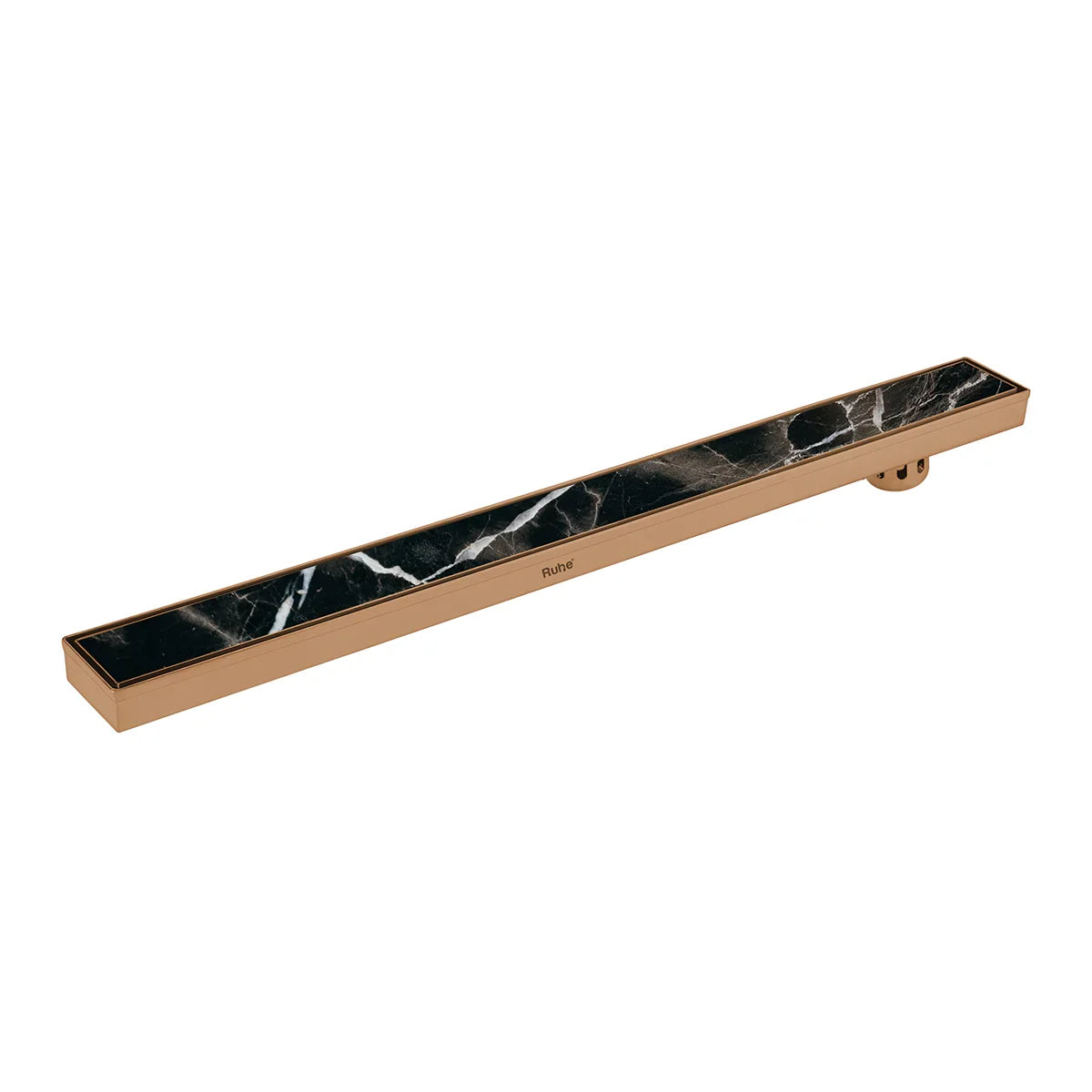 Marble-Insert Shower Drain Channel (3 Inches)