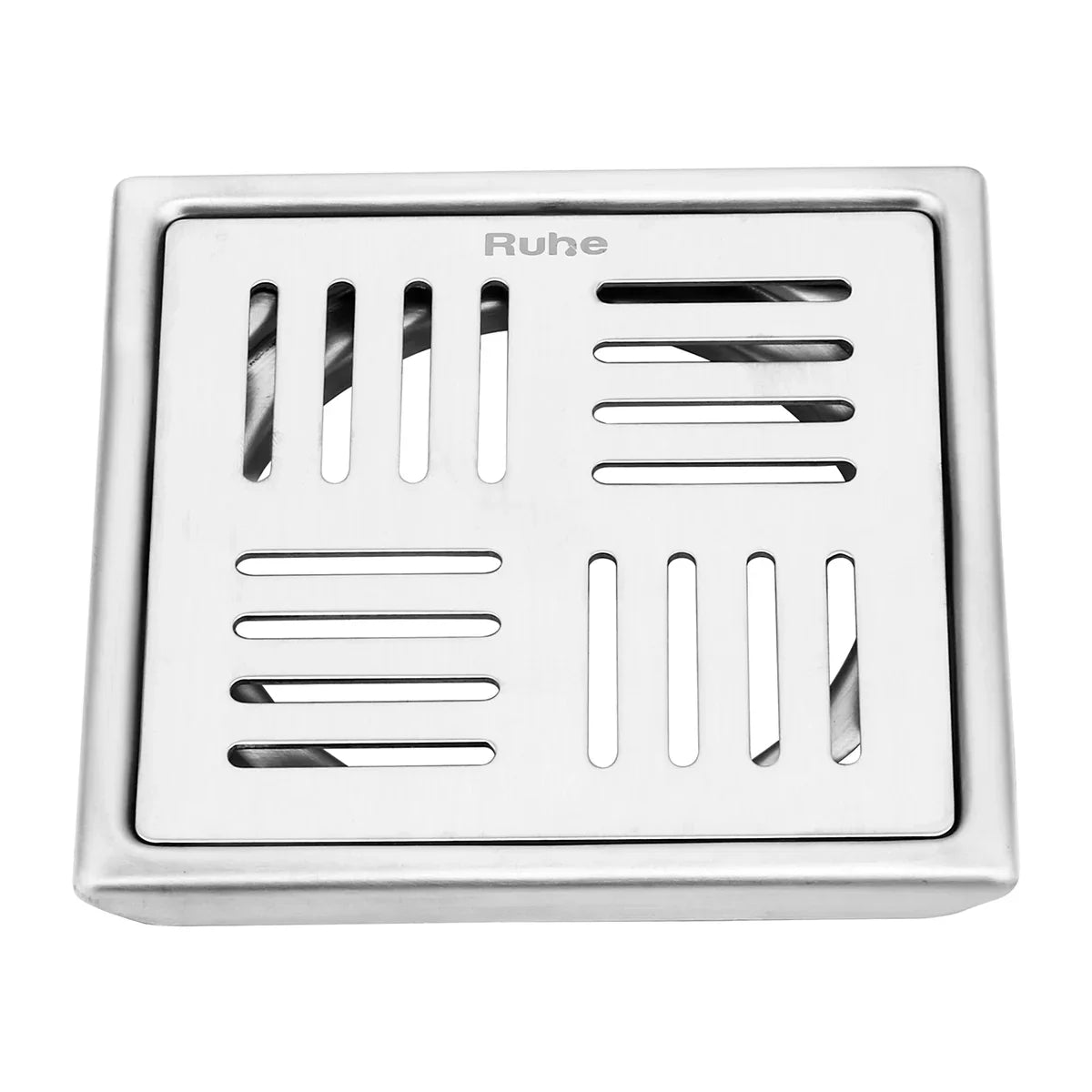 Pluto Square Premium Floor Drain (6 x 6 Inches) - by Ruhe