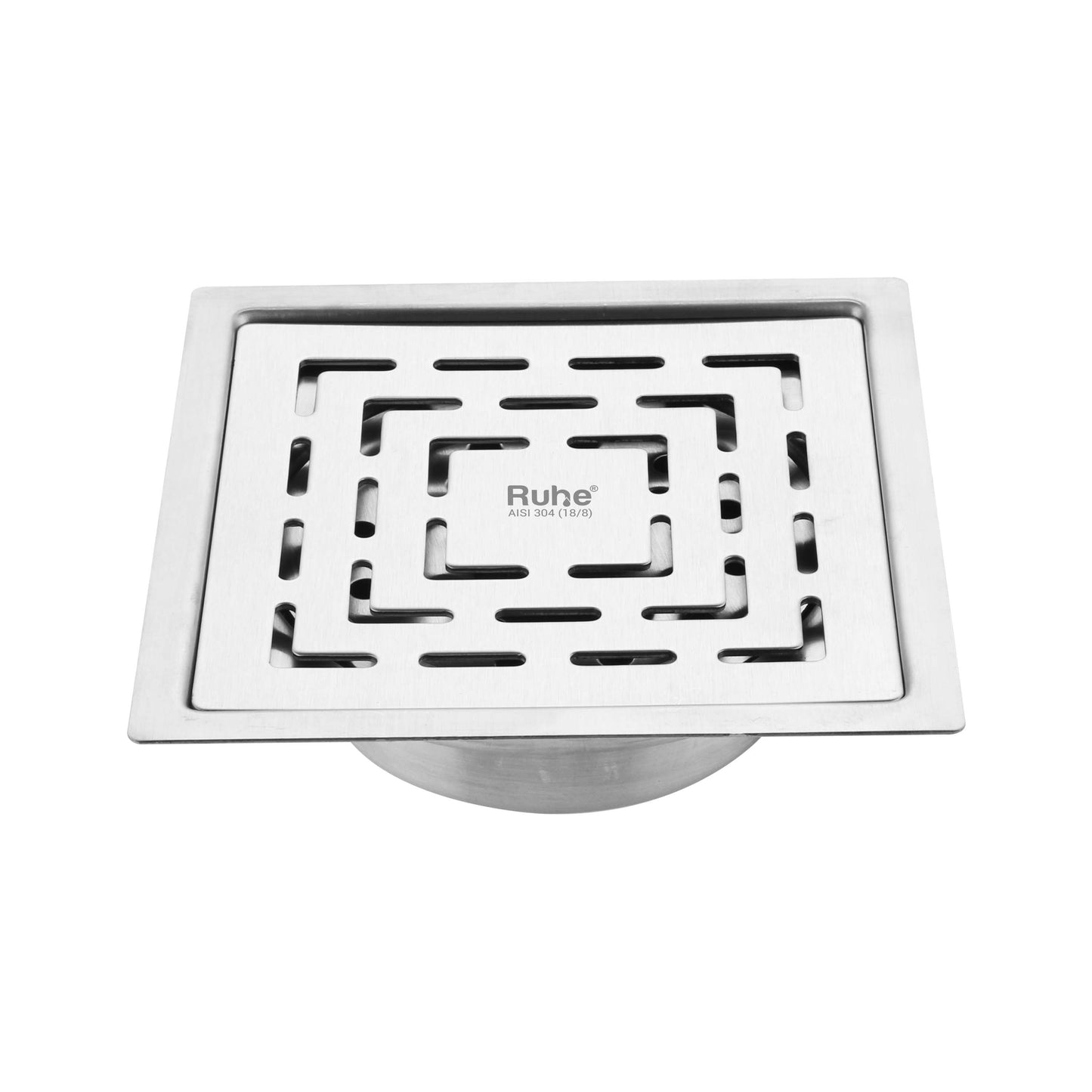 Sapphire Square Flat Cut Floor Drain