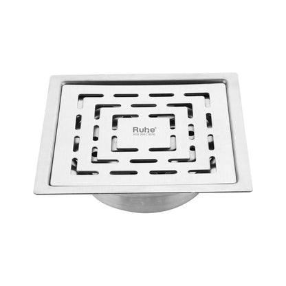 Sapphire Square Flat Cut Floor Drain