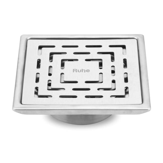 Sapphire Floor Drain Square (5 x 5 Inches) with Cockroach Trap