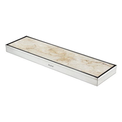 Tile-Insert Shower Drain Channel (5 Inches)