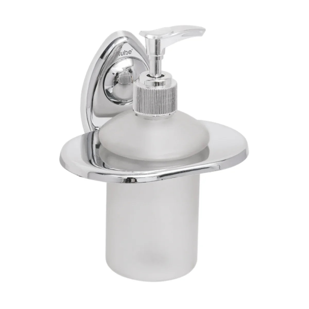 Drop Stainless Steel Soap Dispenser (Glass)