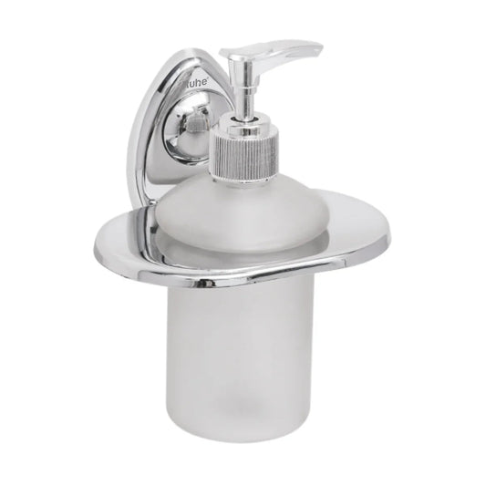 Drop Stainless Steel Soap Dispenser (Glass)