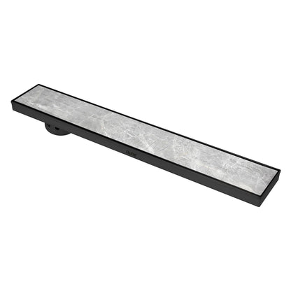 Tile-Insert Shower Drain Channel (4 Inches)