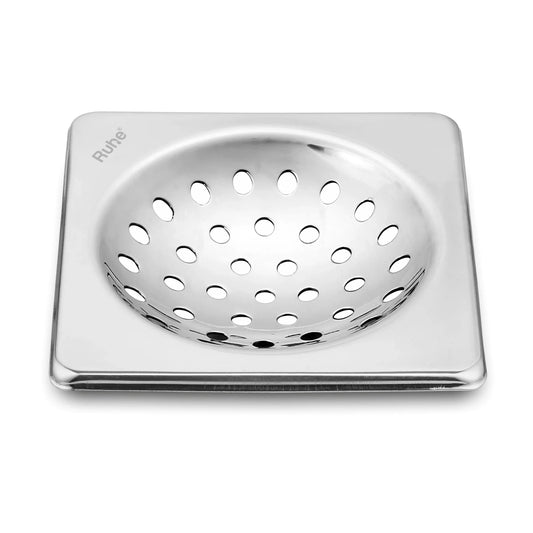 One Square with Collar Floor Drain (4 x 4 inches) (Pack of 2)