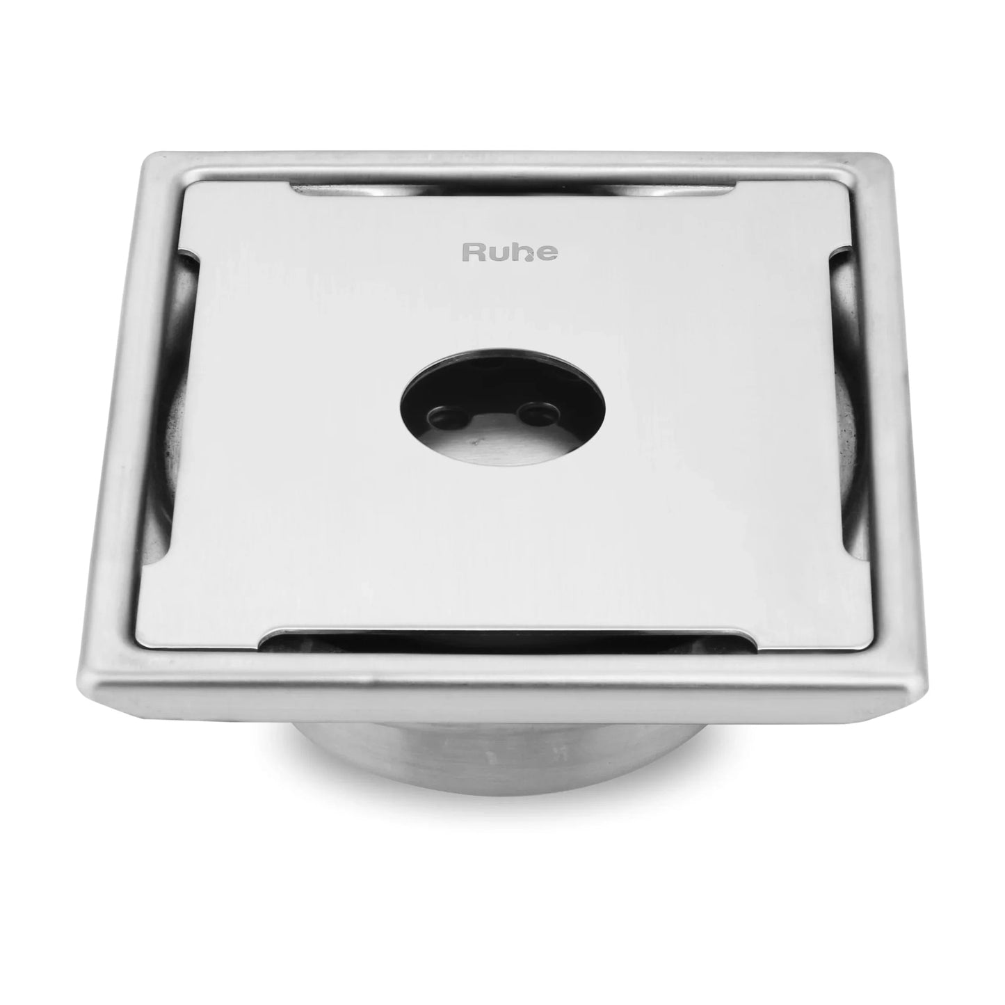 Diamond Floor Drain Square (5 x 5 Inches) with Hole and Cockroach Trap
