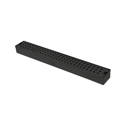 Palo Shower Drain Channel Black (2 Inches)