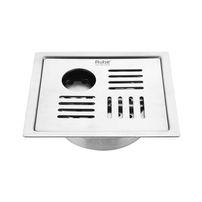 Ruby Square Flat Cut Floor Drain