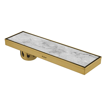 Tile-Insert Shower Drain Channel (5 Inches)