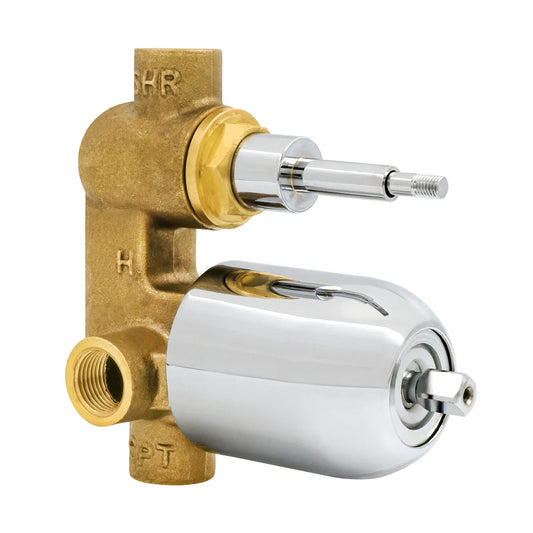 JAQ Single Lever 2-inlet High-Flow Diverter (Body Only)