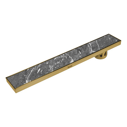 Tile-Insert Shower Drain Channel Coloured (4 Inches)