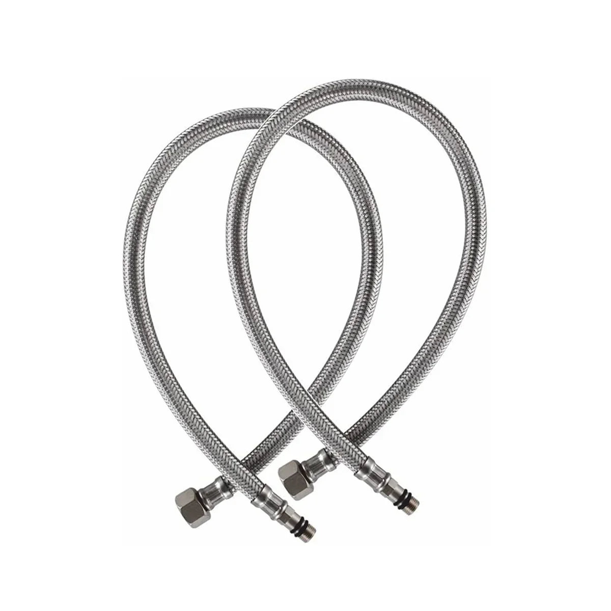 Faucet Connector Mixer Connection Pipes (2 Pcs)