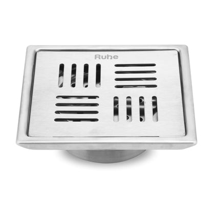 Ruby Floor Drain Square (6 x 6 Inches) with Cockroach Trap