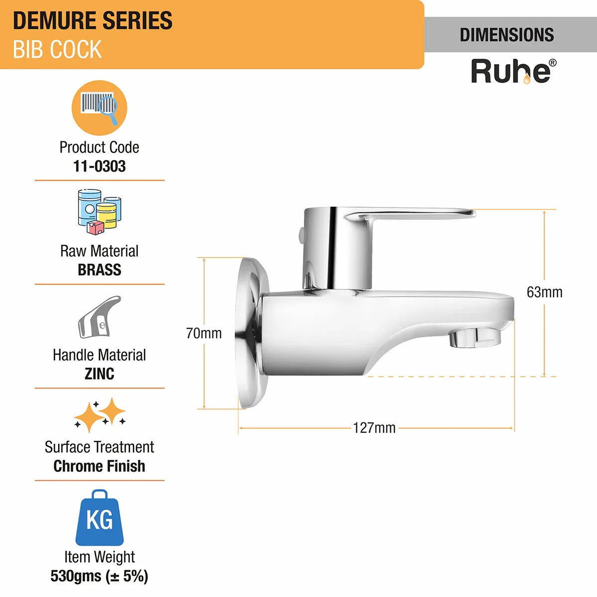 Demure Bib Tap - by Ruhe