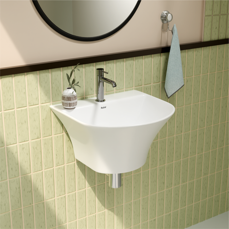 Delphi Half Pedestal Wash Basin