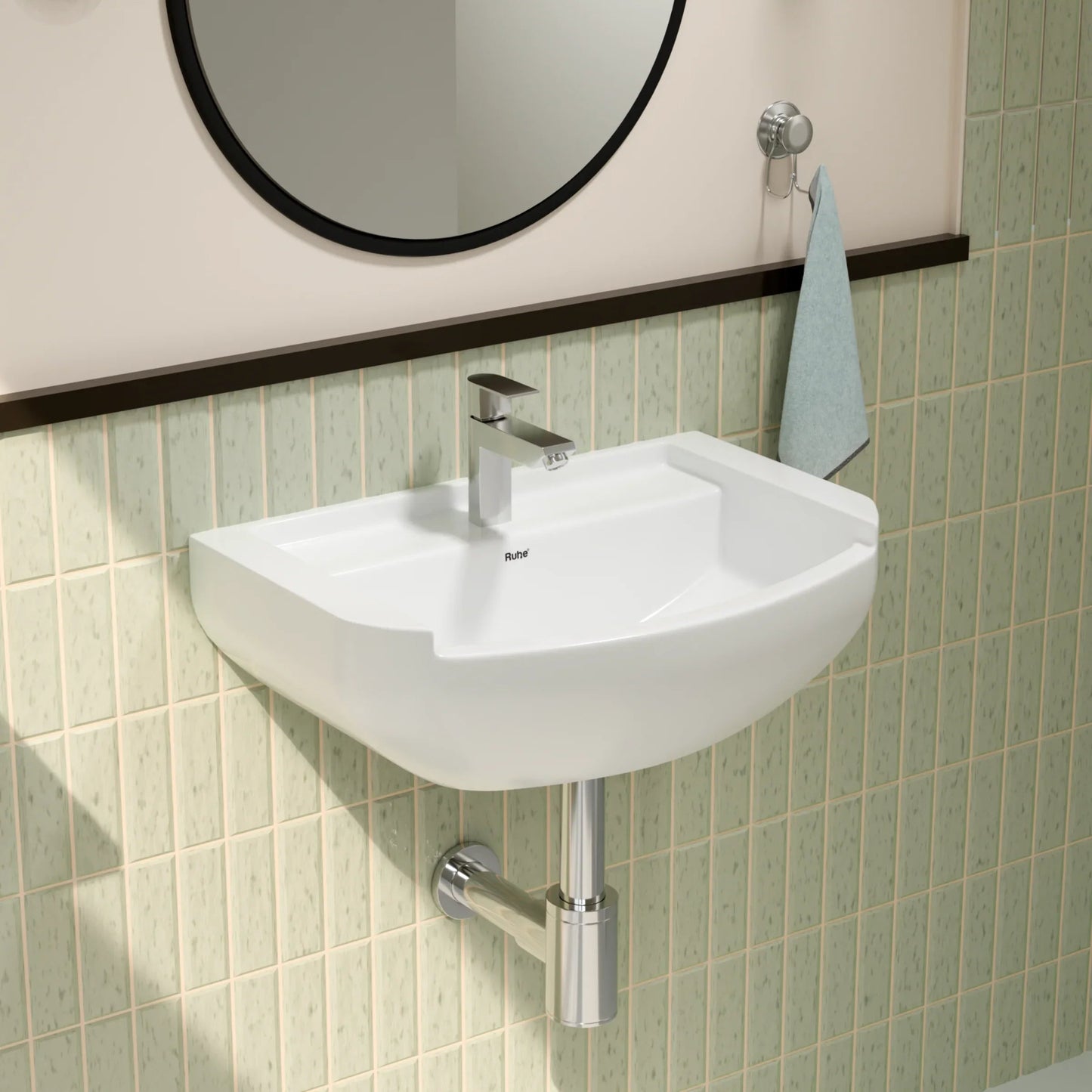 Megna Wall-hung Wash Basin