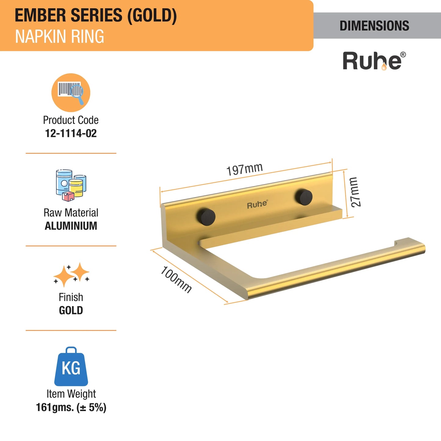 Ember Napkin Ring