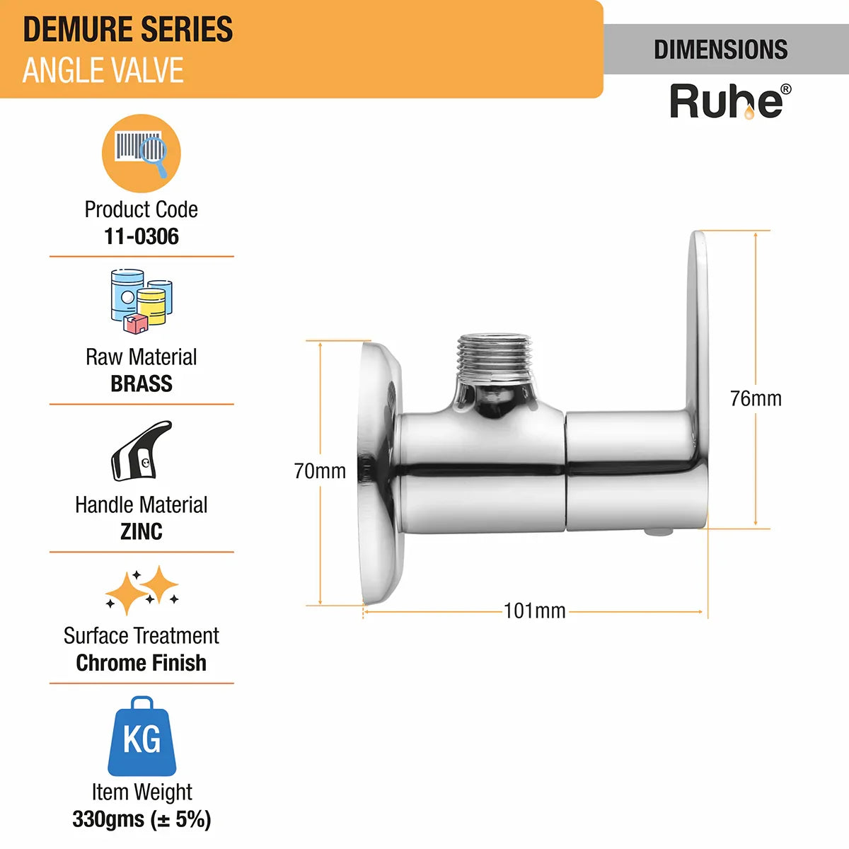 Demure Angle Valve - by Ruhe