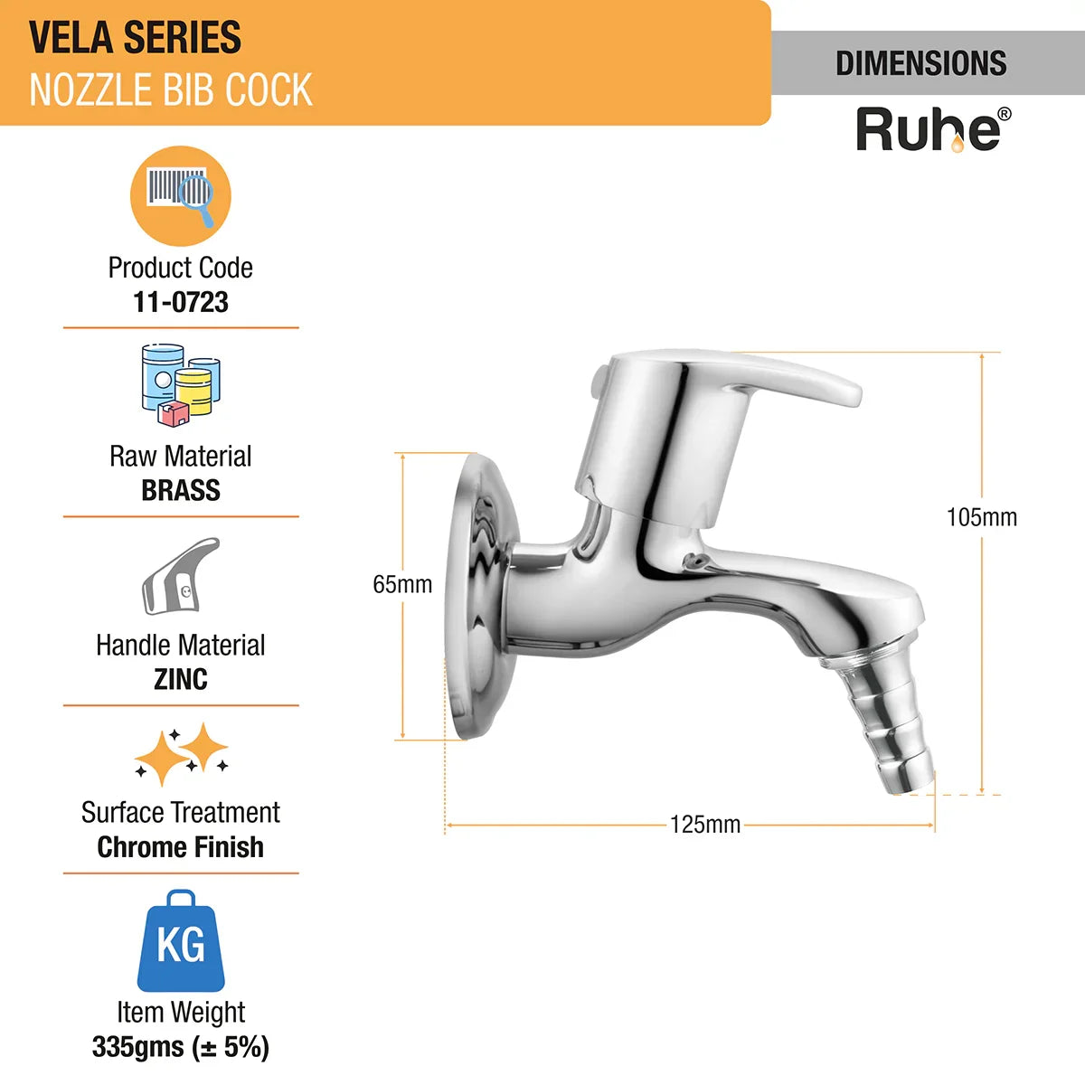 Vela Nozzle Bib Tap - by Ruhe