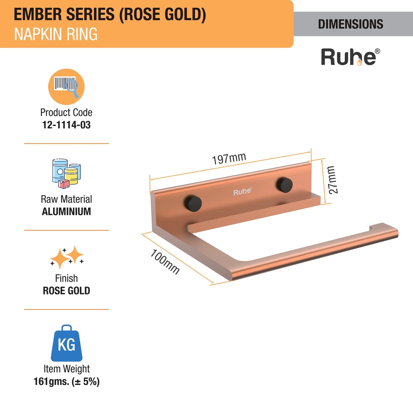 Ember Napkin Ring