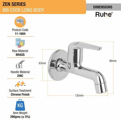 Zen Long Body BibÃ‚ TapÃ‚ Dimensions