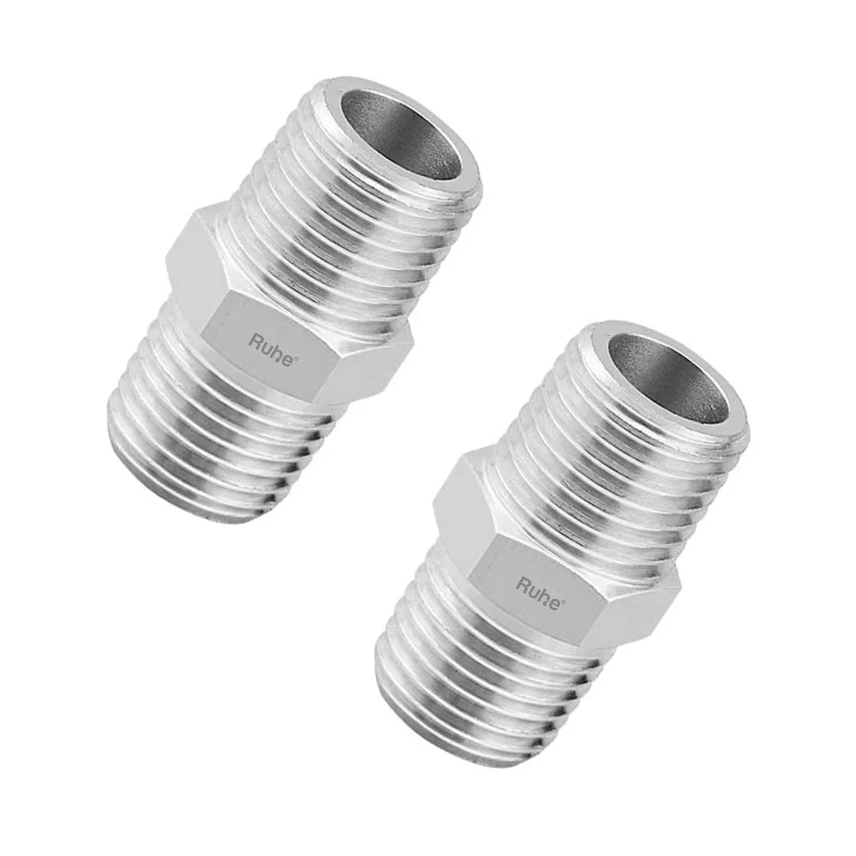 Hex Nipple (1 inches) (Pack of 2)