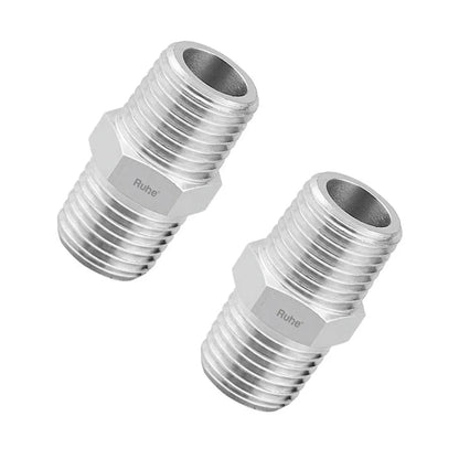 Hex Nipple (1 inches) (Pack of 2)