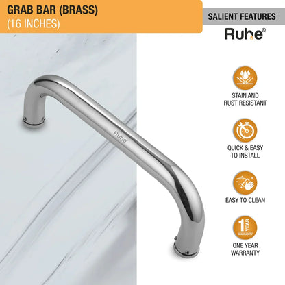Brass Grab Bar (10 inches)