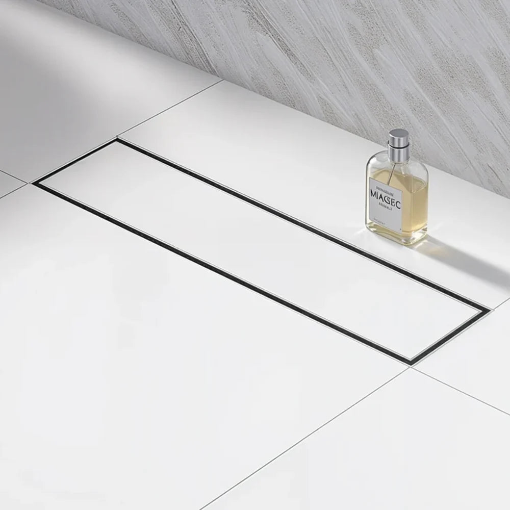 Tile-Insert Shower Drain Channel (4 Inches)
