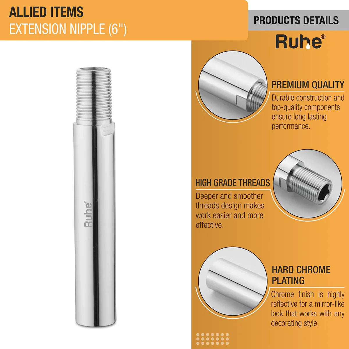 Extension Nipple (6 inches) product details