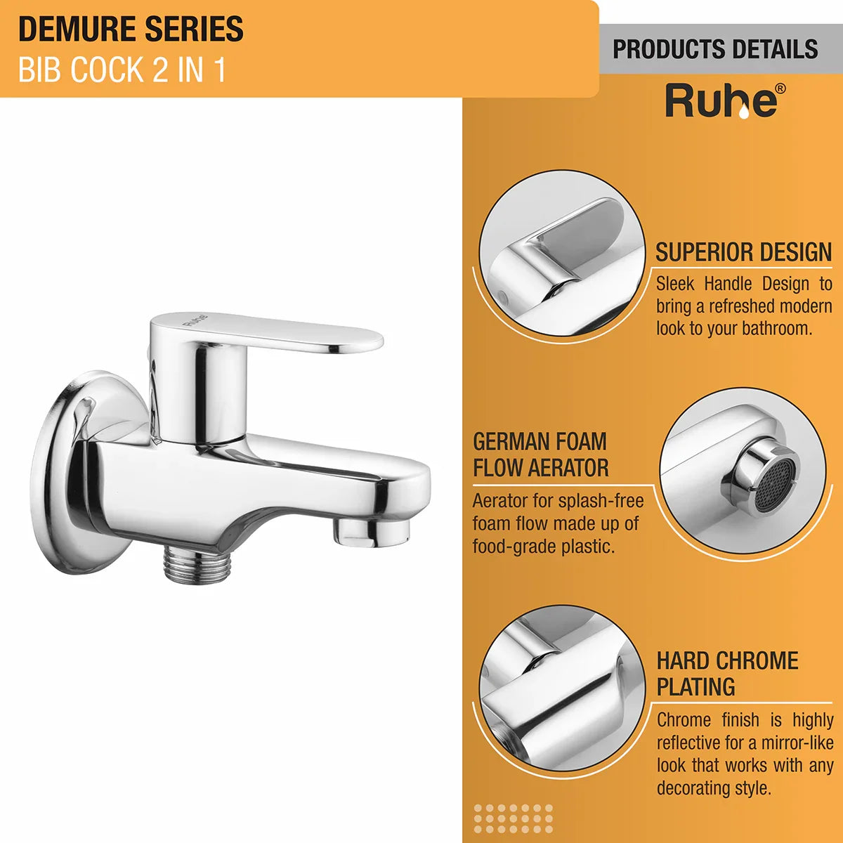 Demure Two Way Bib Tap - by Ruhe